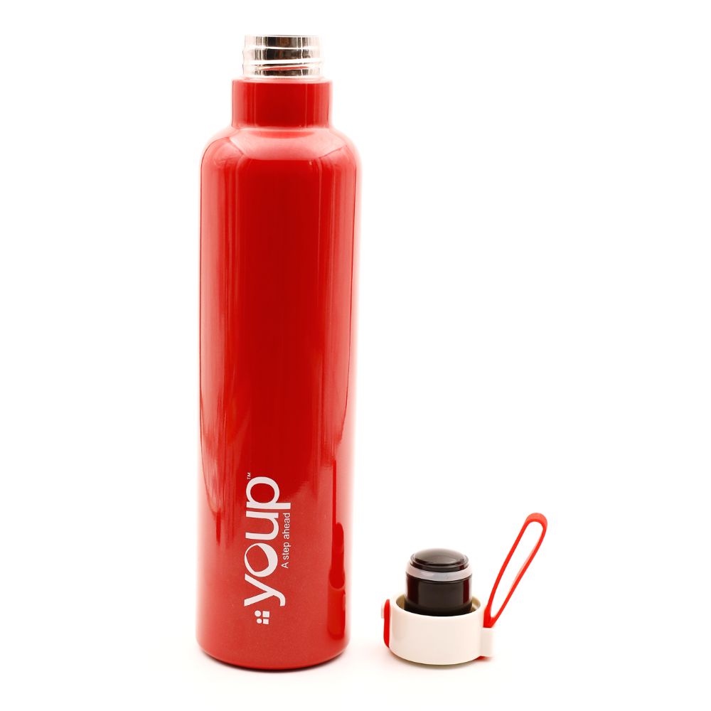 Youp Thermosteel Red Color Bottle Twinkle801 - 800 Ml