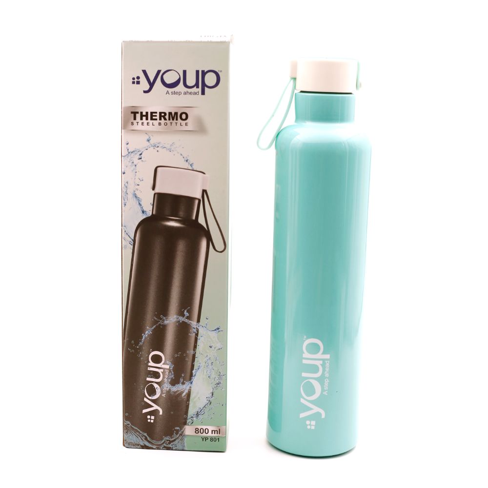 Youp Thermosteel Sky Blue Color Bottle Twinkle801 - 800 Ml