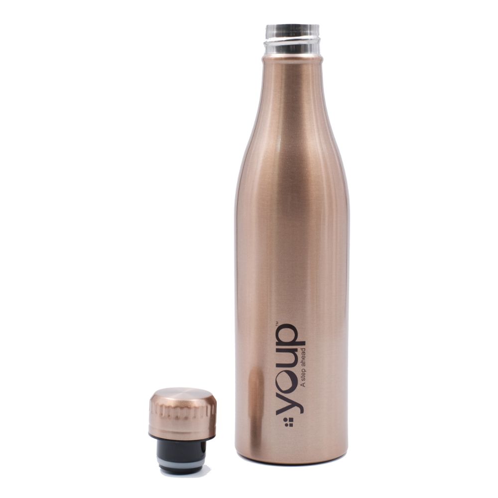 Youp Thermosteel Copper Color Bottle Splash802 - 800 Ml