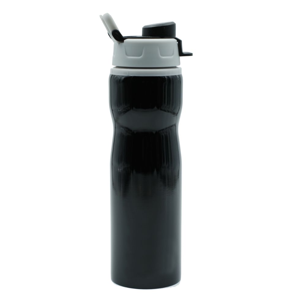 Youp Stainless steel black color sports series sipper bottle YPS7505 - 750 ml