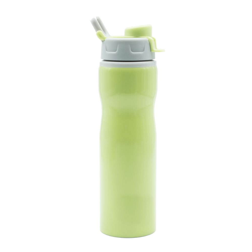 Youp Stainless Steel Lime Green Color Sports Series Sipper Bottle Yps7505 - 750 Ml