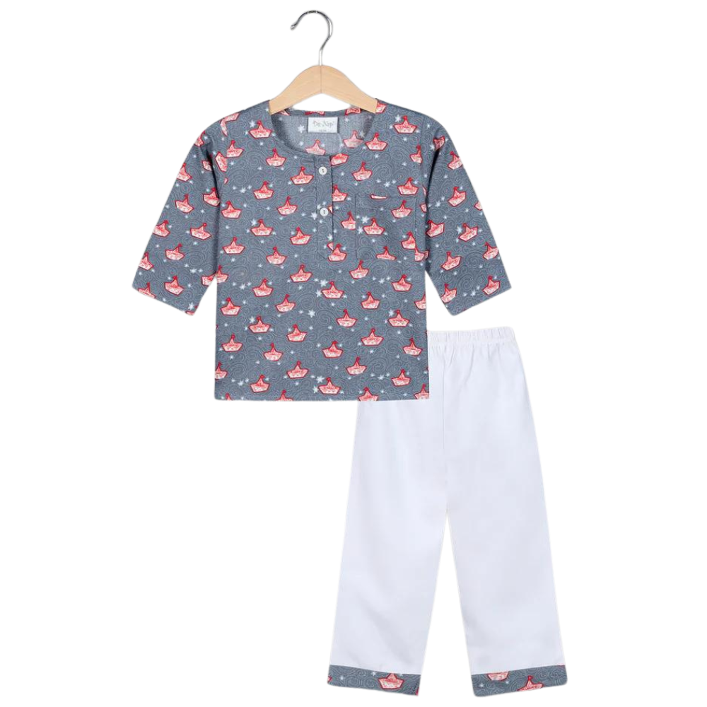 Yacht sailing Kids Kurta Pyjama