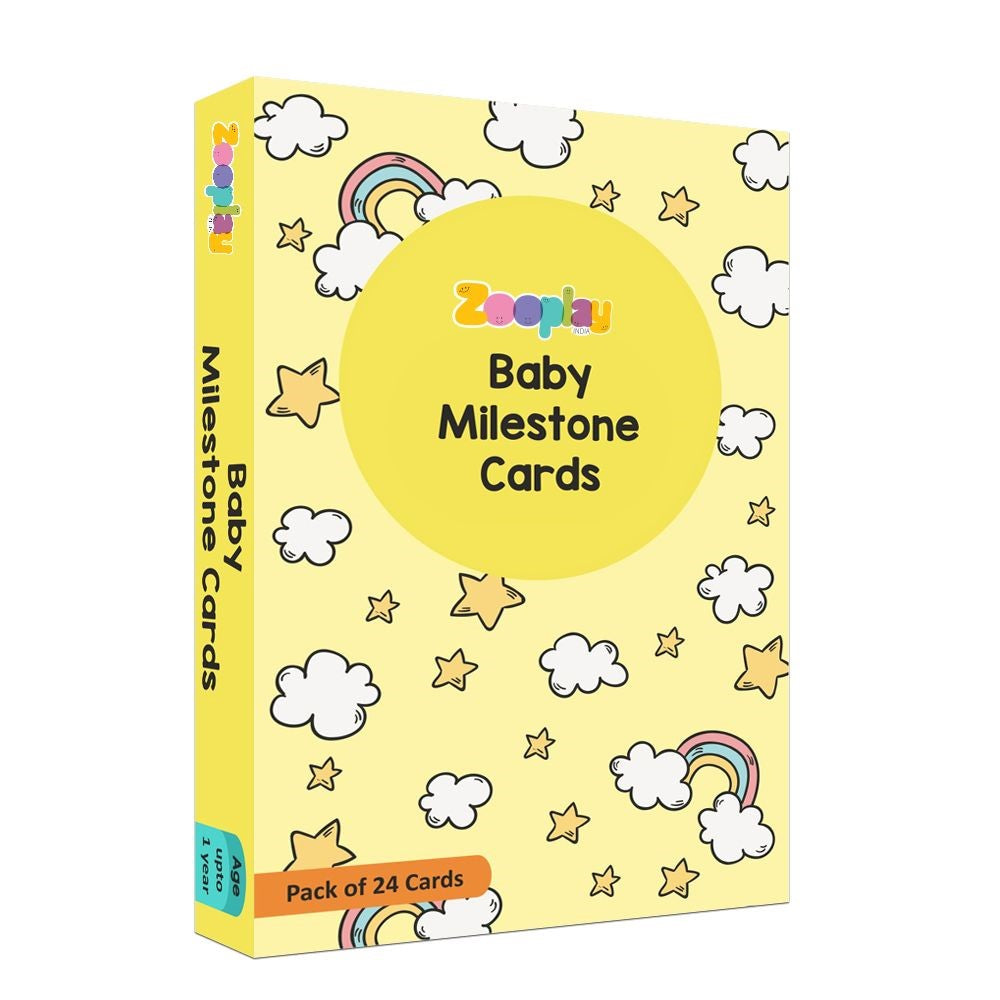 Baby Milestones Cards - Pack Of 24