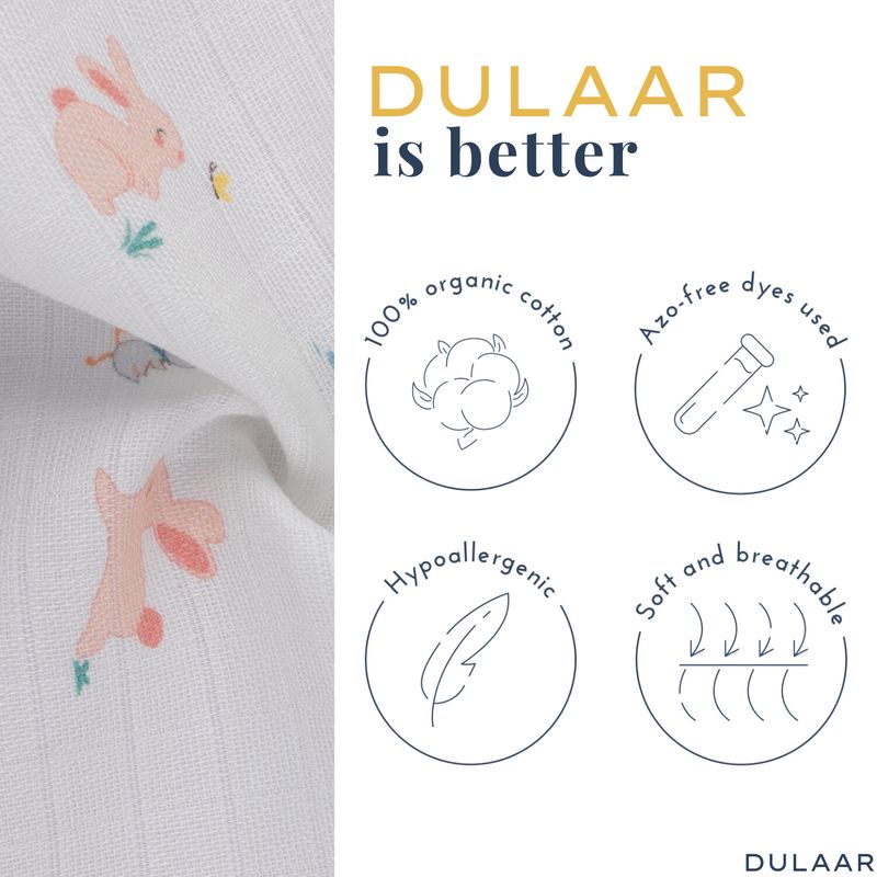Organic Muslin Face Napkin-Pack of 4