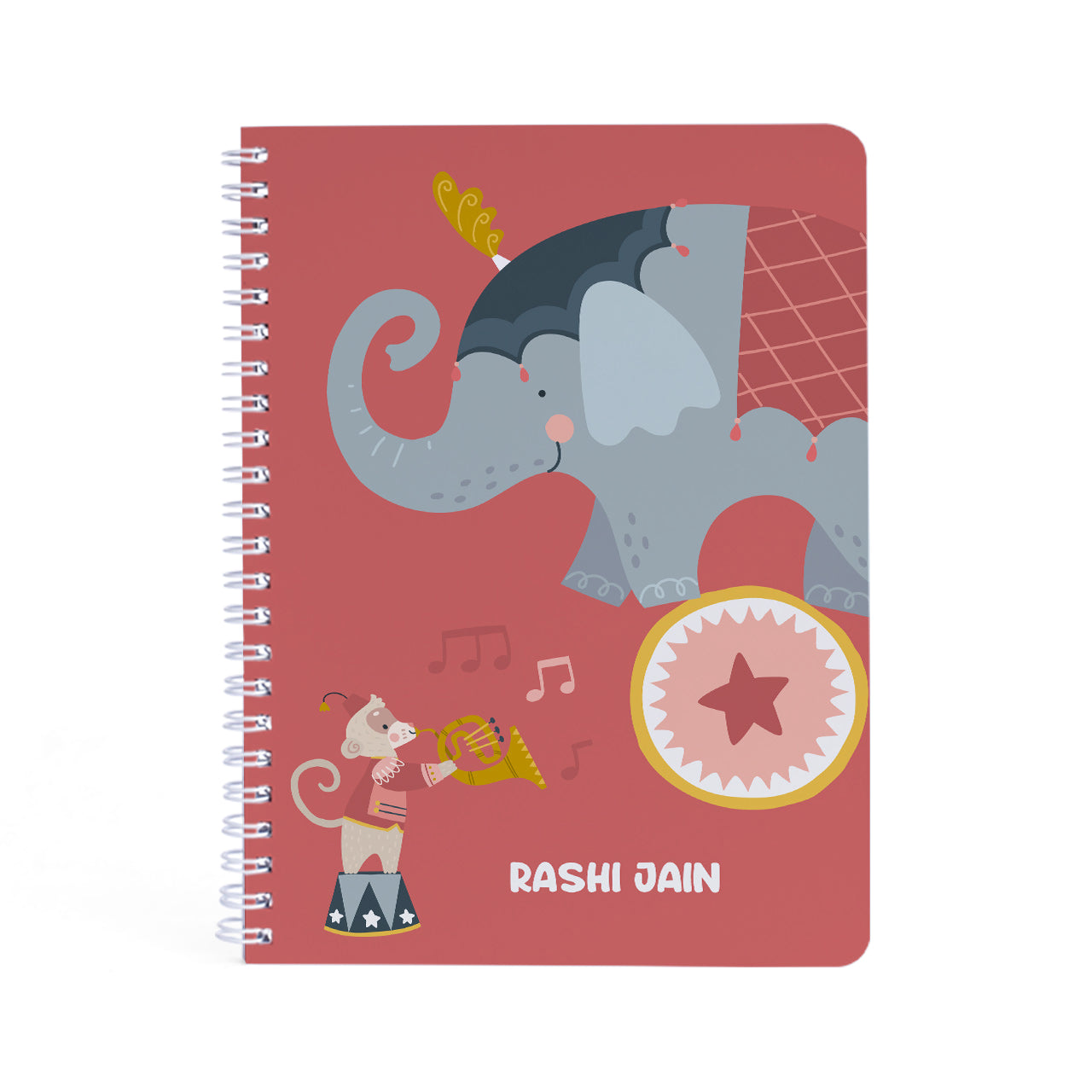 Personalised Spiral Notebook