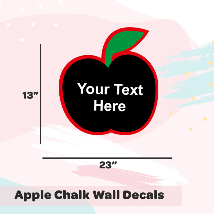 Apple Chalk Wall Decals (Talk With Chalk)