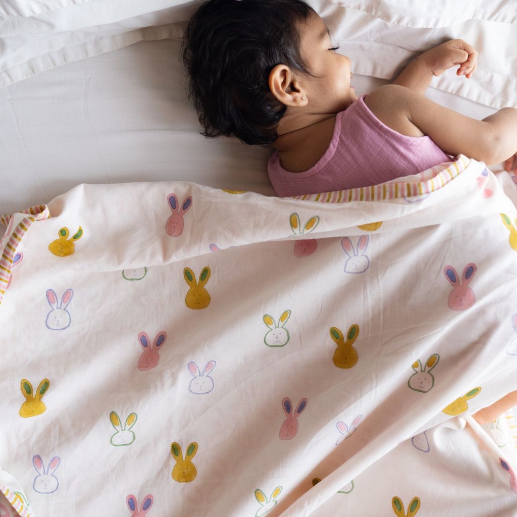 Mulmul Muslin Dohar | Hand-Block Printed