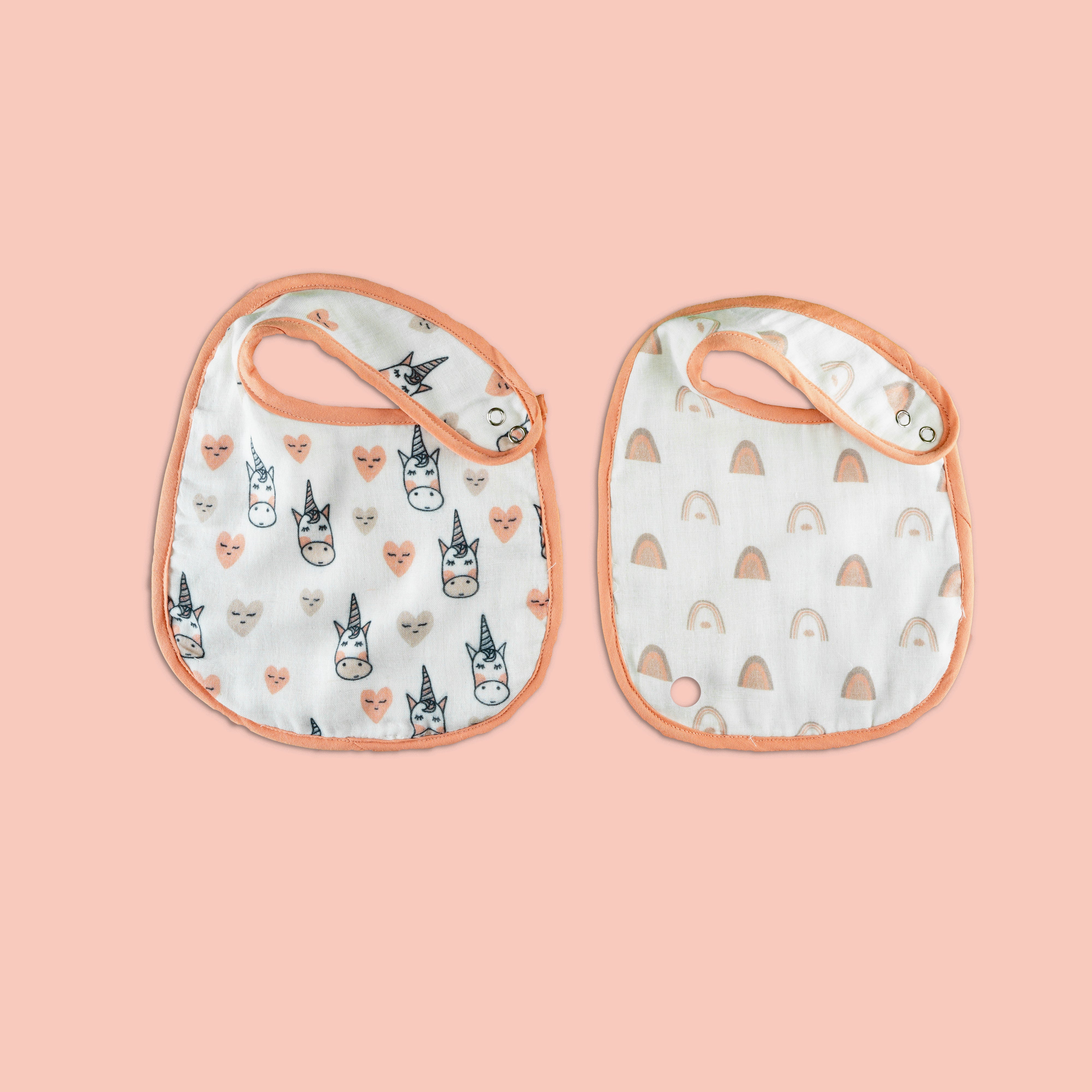Tiny Snooze Organic Classic Bibs (Set of 2)