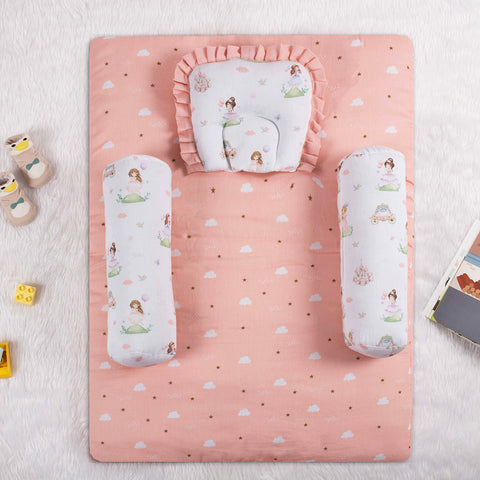 Tiny Snooze Baby Mattress Set- Fairytale
