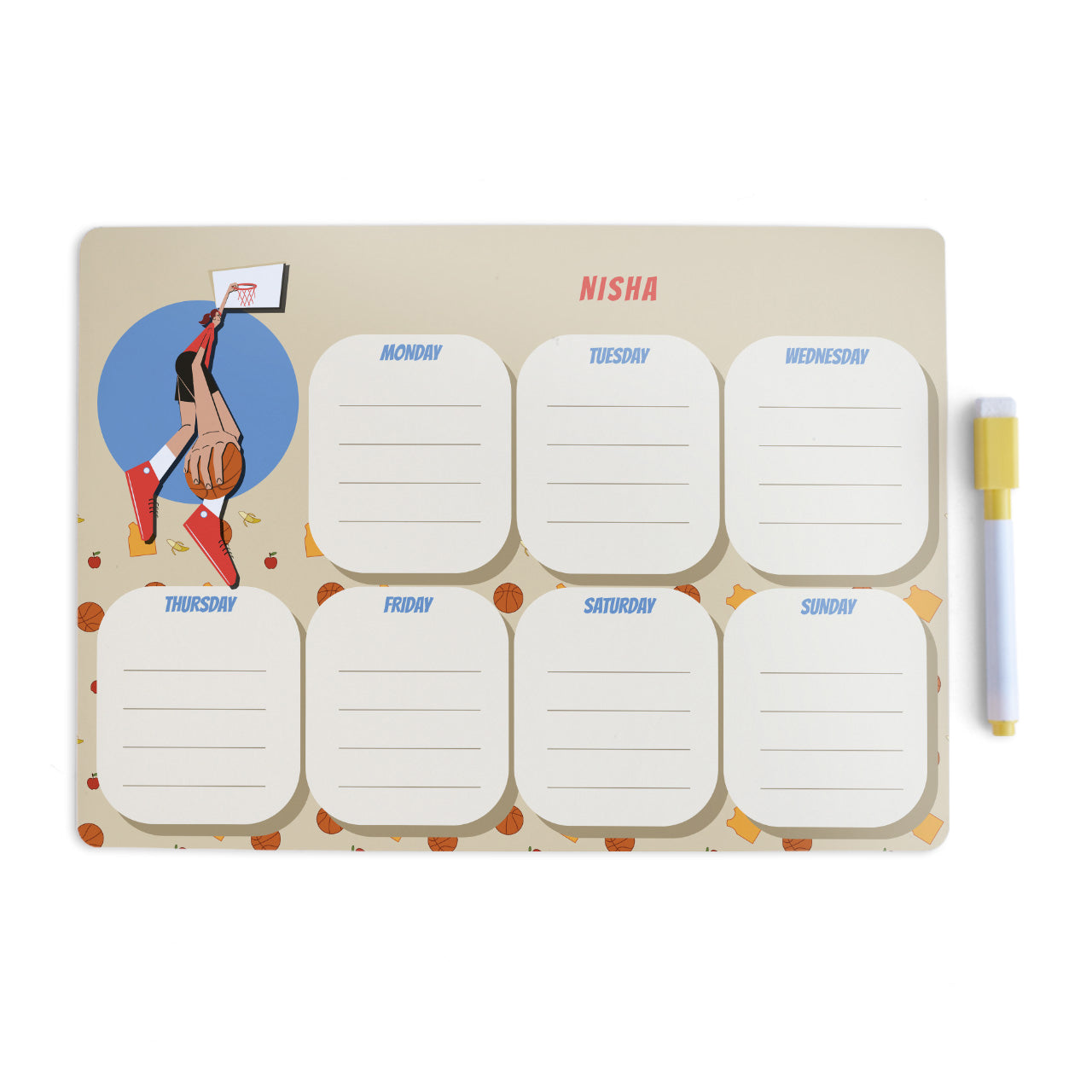 Personalised Meal / Weekly Planner