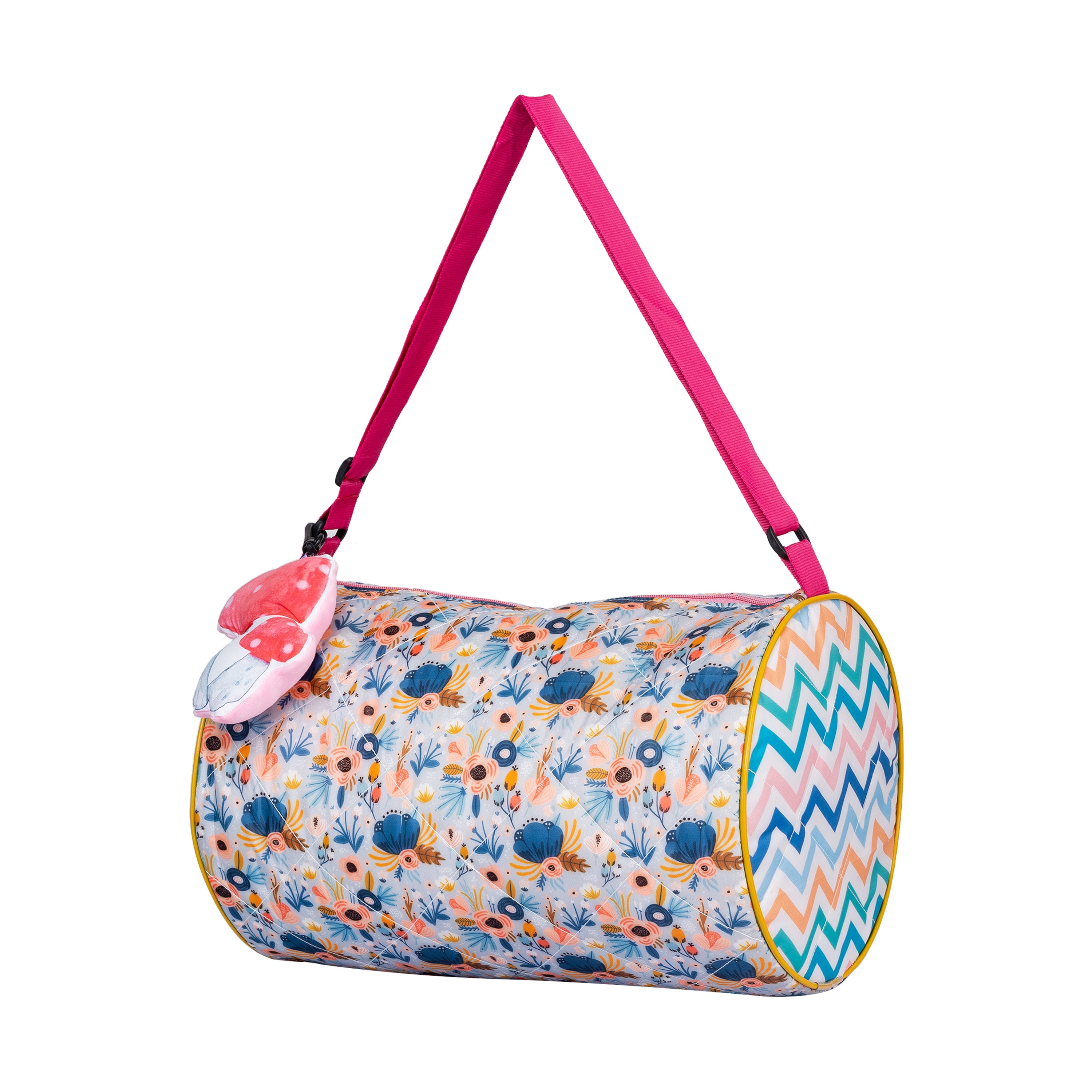 Duffle Bag - Blue Floral