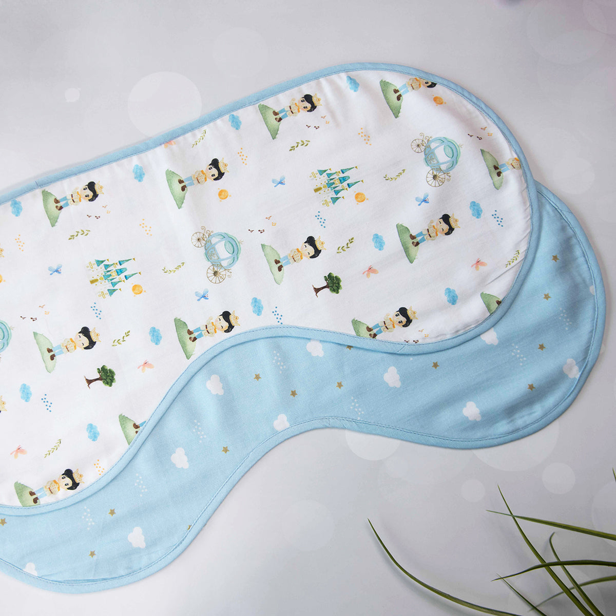 Tiny Snooze Organic Burp Cloths (Set of 2)