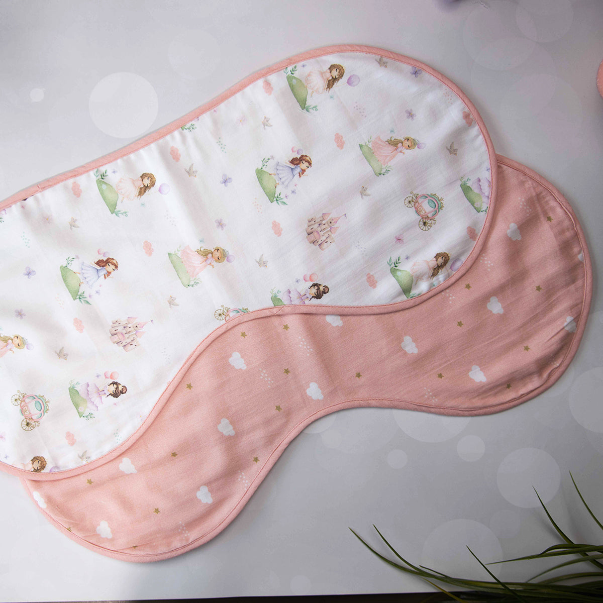 Tiny Snooze Organic Burp Cloths (Set of 2)