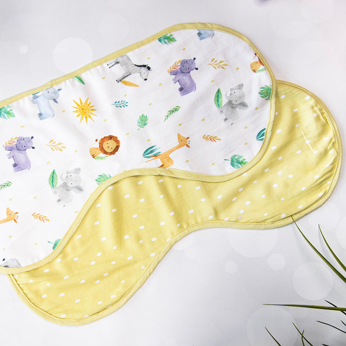 Tiny Snooze Organic Burp Cloths (Set of 2)