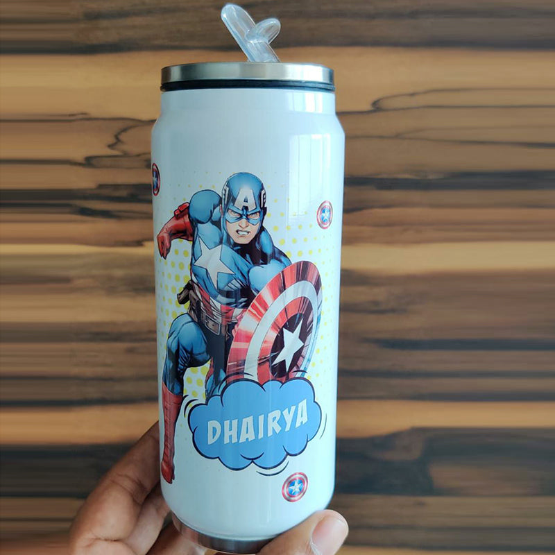 Can Bottle -  Captain America