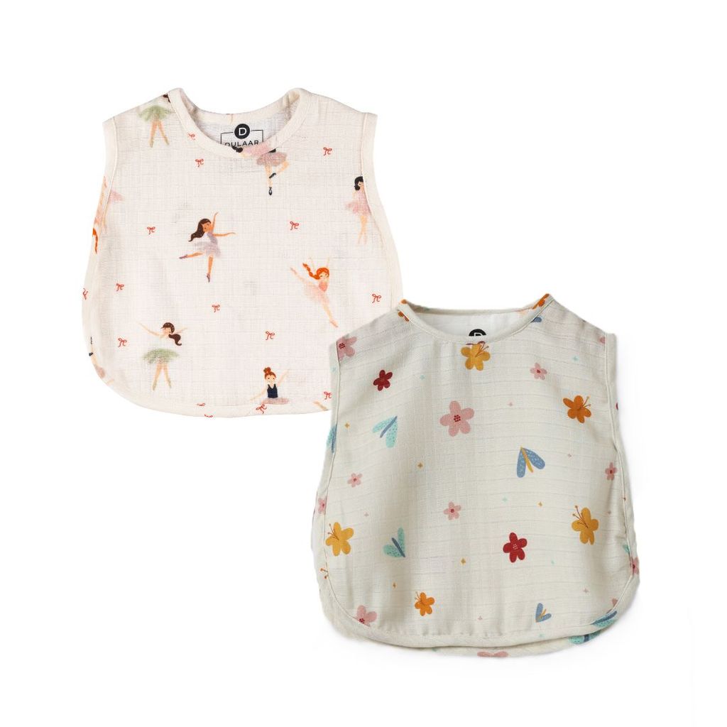 Organic Muslin Jhabla (Set of 2)