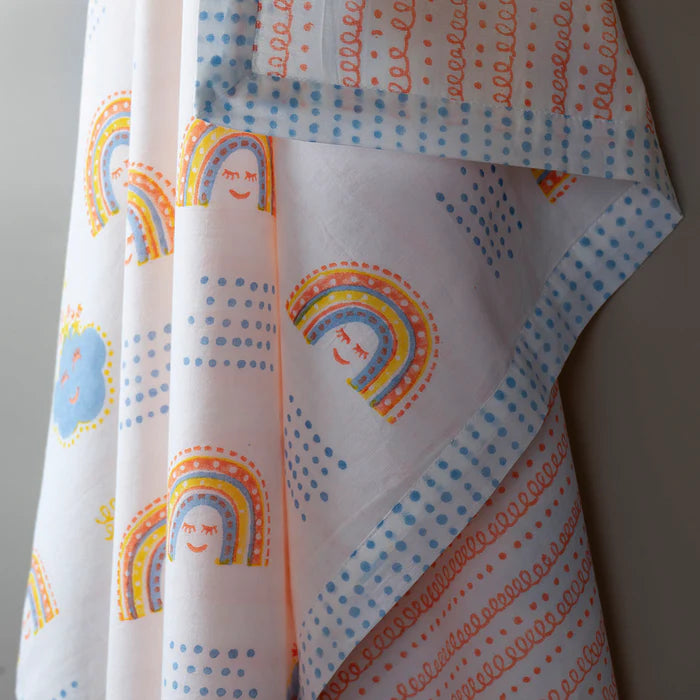 Gudgoodie Kids Cotton Muslin Dohar - Ultrasoft & Breathable 0-4 Years