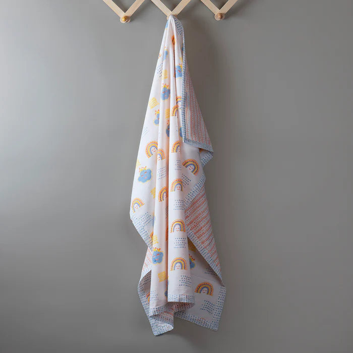 Gudgoodie Kids Cotton Muslin Dohar - Ultrasoft & Breathable  4-10 years