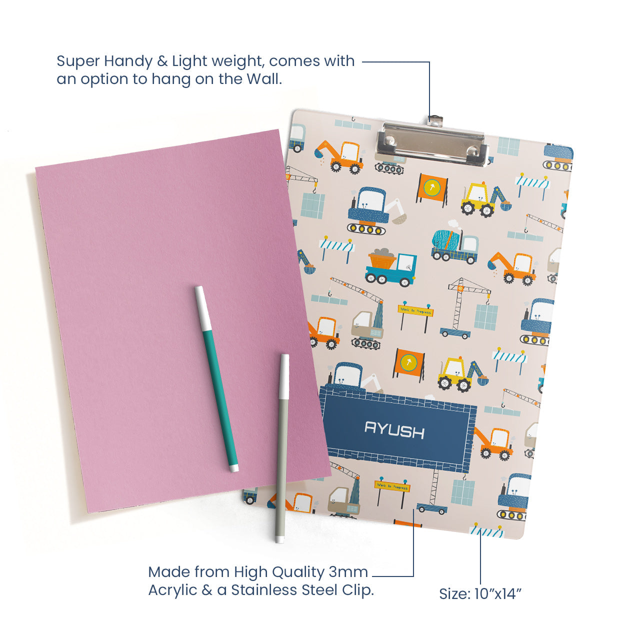 Personalised Clipboard