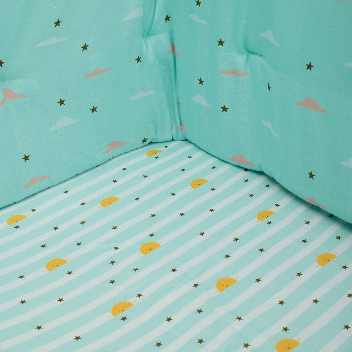 Tiny Snooze Organic Fitted Cot Sheet