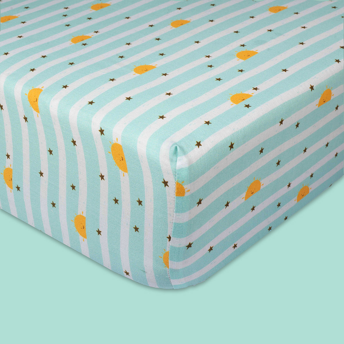 Tiny Snooze Organic Fitted Cot Sheet