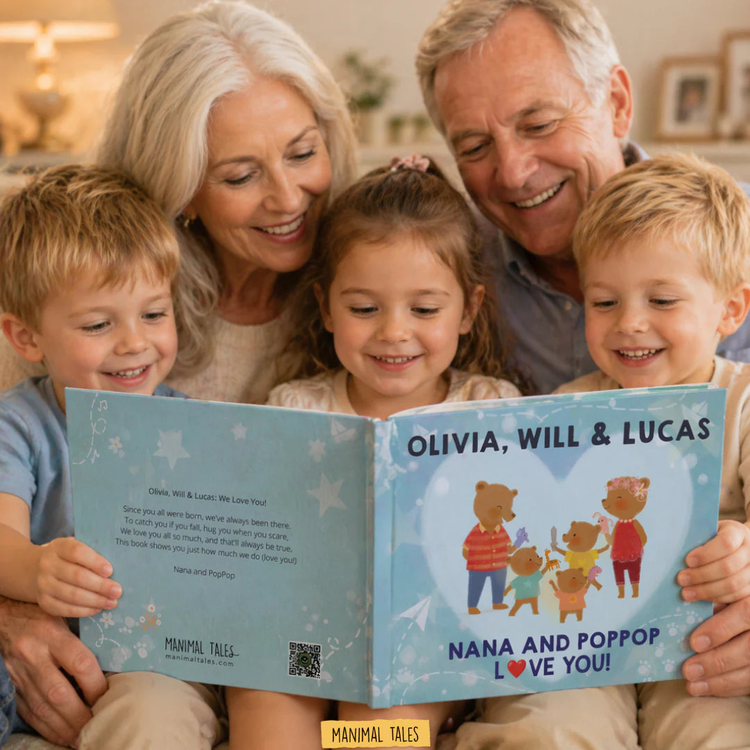 Personalised Storybook - Grandkids, We Love You!
