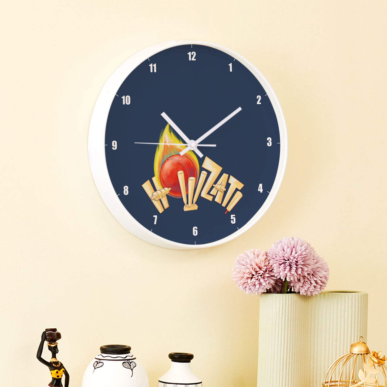 Wall Clock - Cricket Buzz