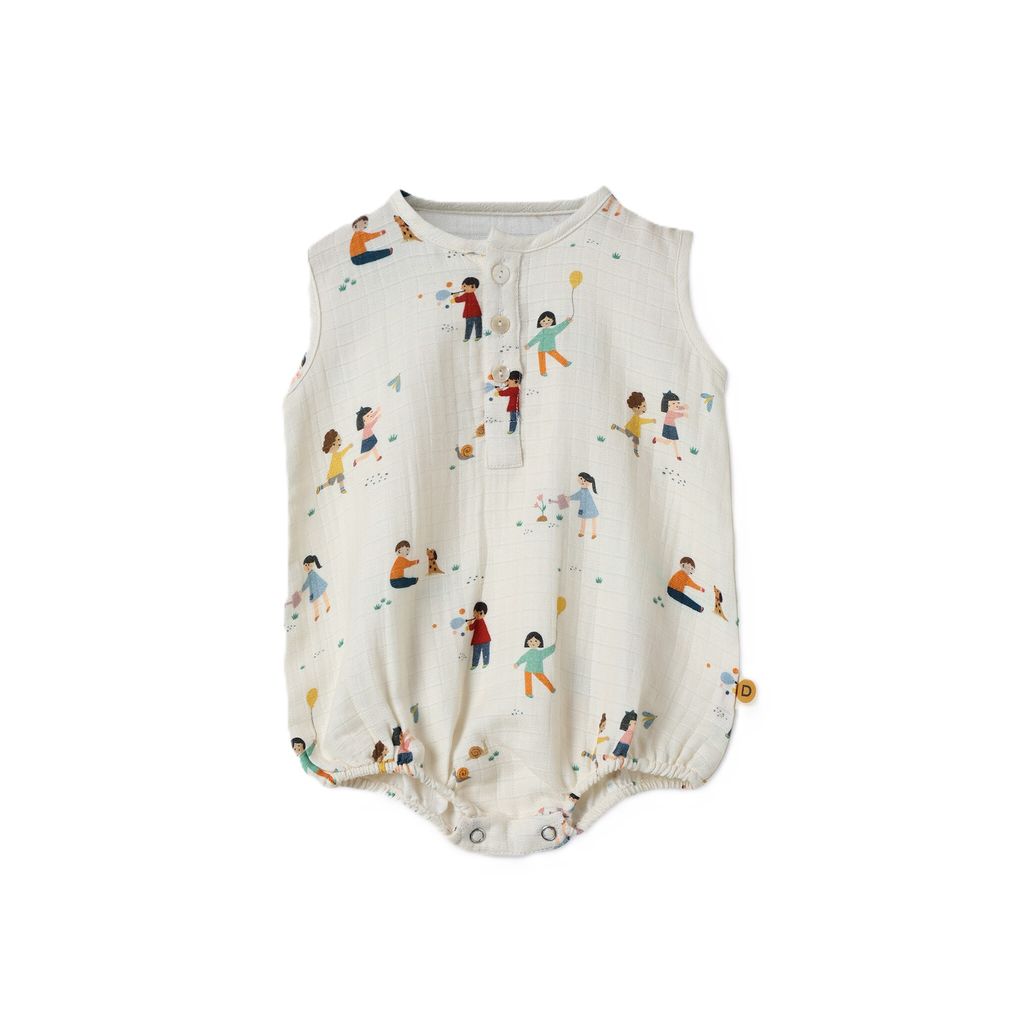 Organic Muslin Romper