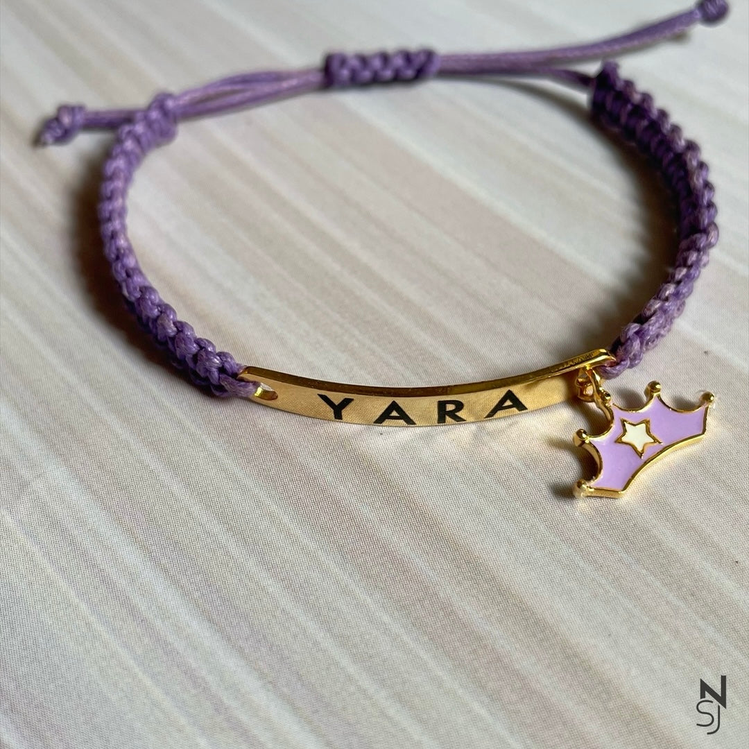 Tiara Adjustable Name Bracelet