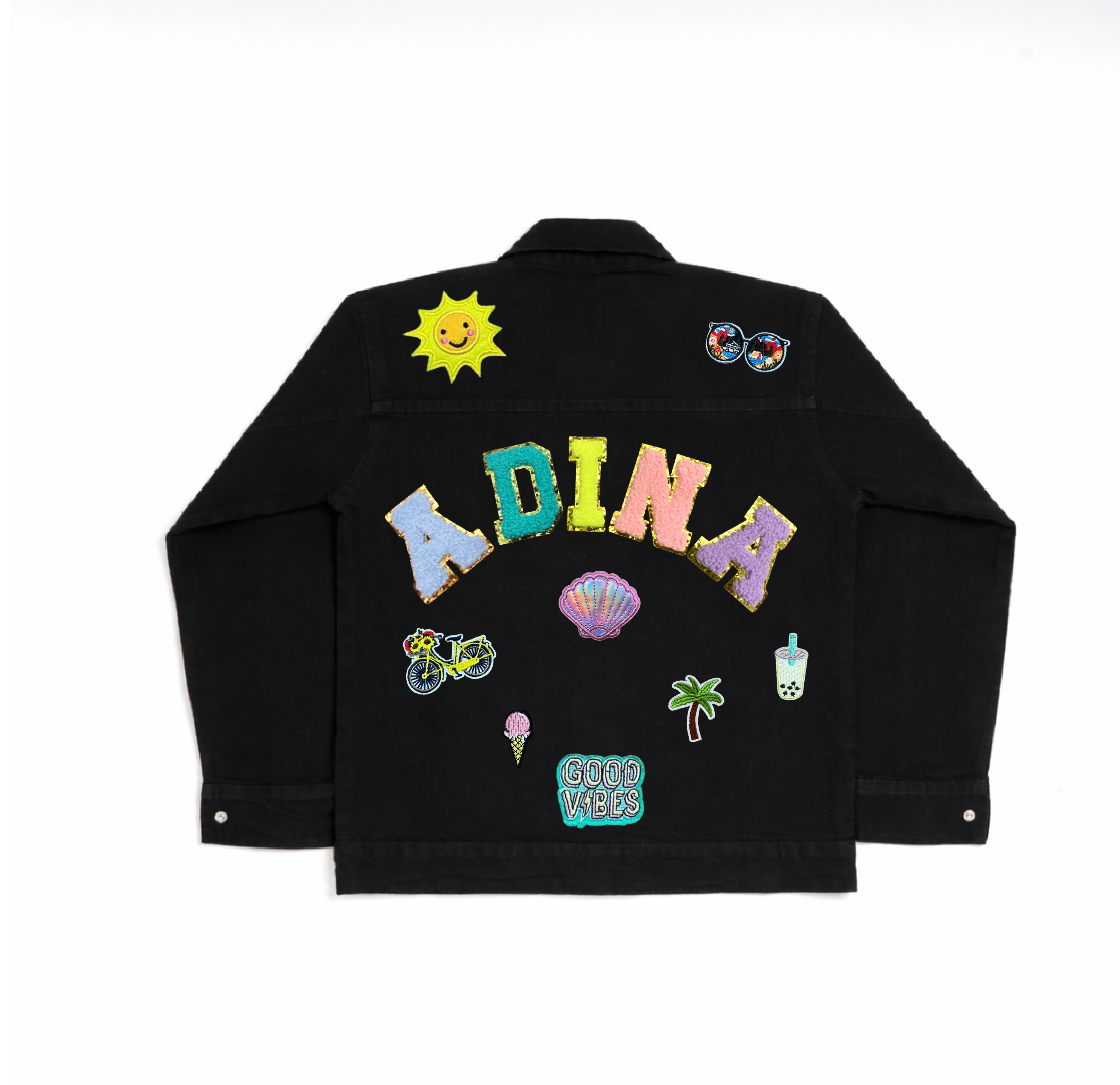 Beach Denim Jacket - Girls