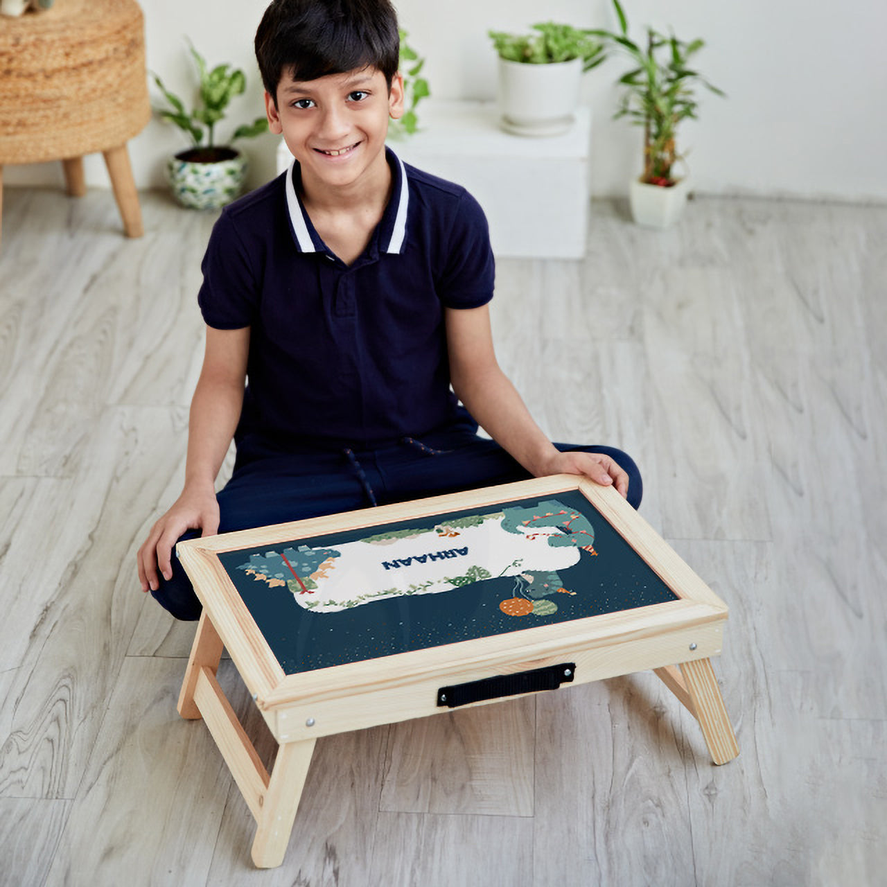 Personalised Foldable Desk - Dino Party