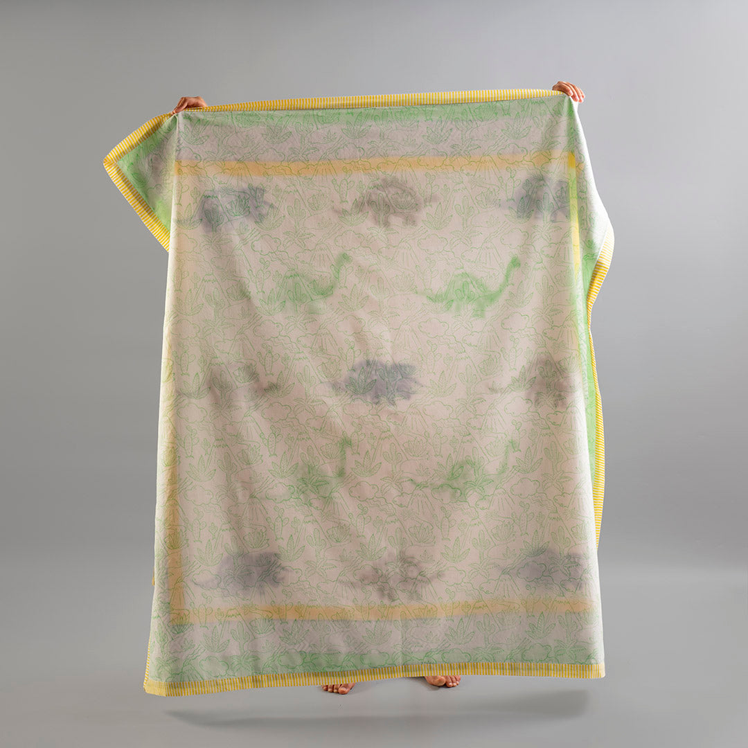 Gudgoodie Kids Cotton Muslin Dohar - Ultrasoft & Breathable  4-10 years