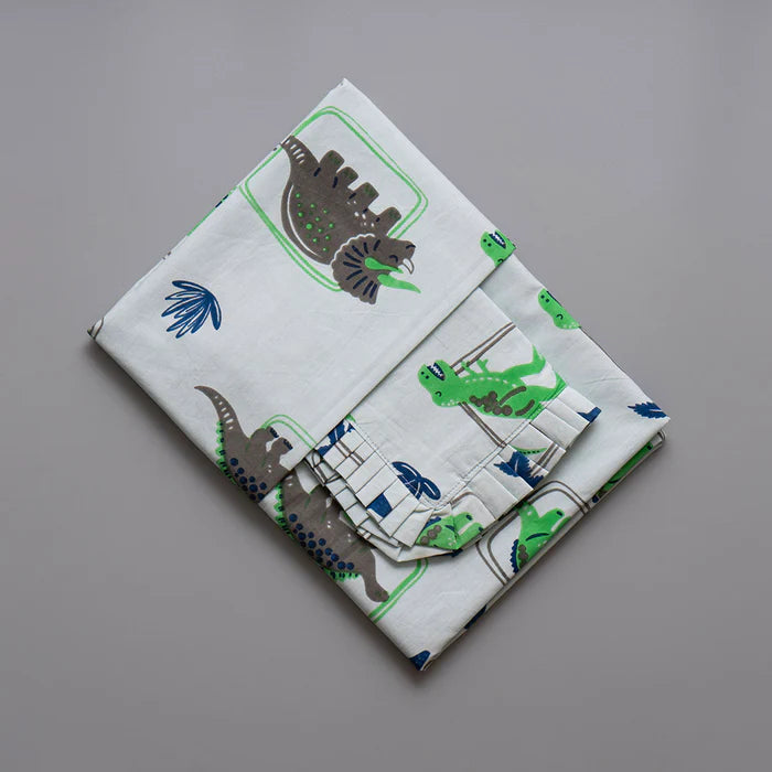 Gudgoodie Flat Crib Bedsheet - 100% Cotton Percale