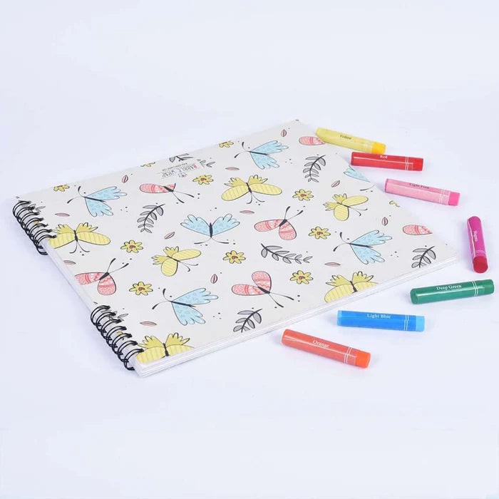 Doodle Book With Personalized Crayons