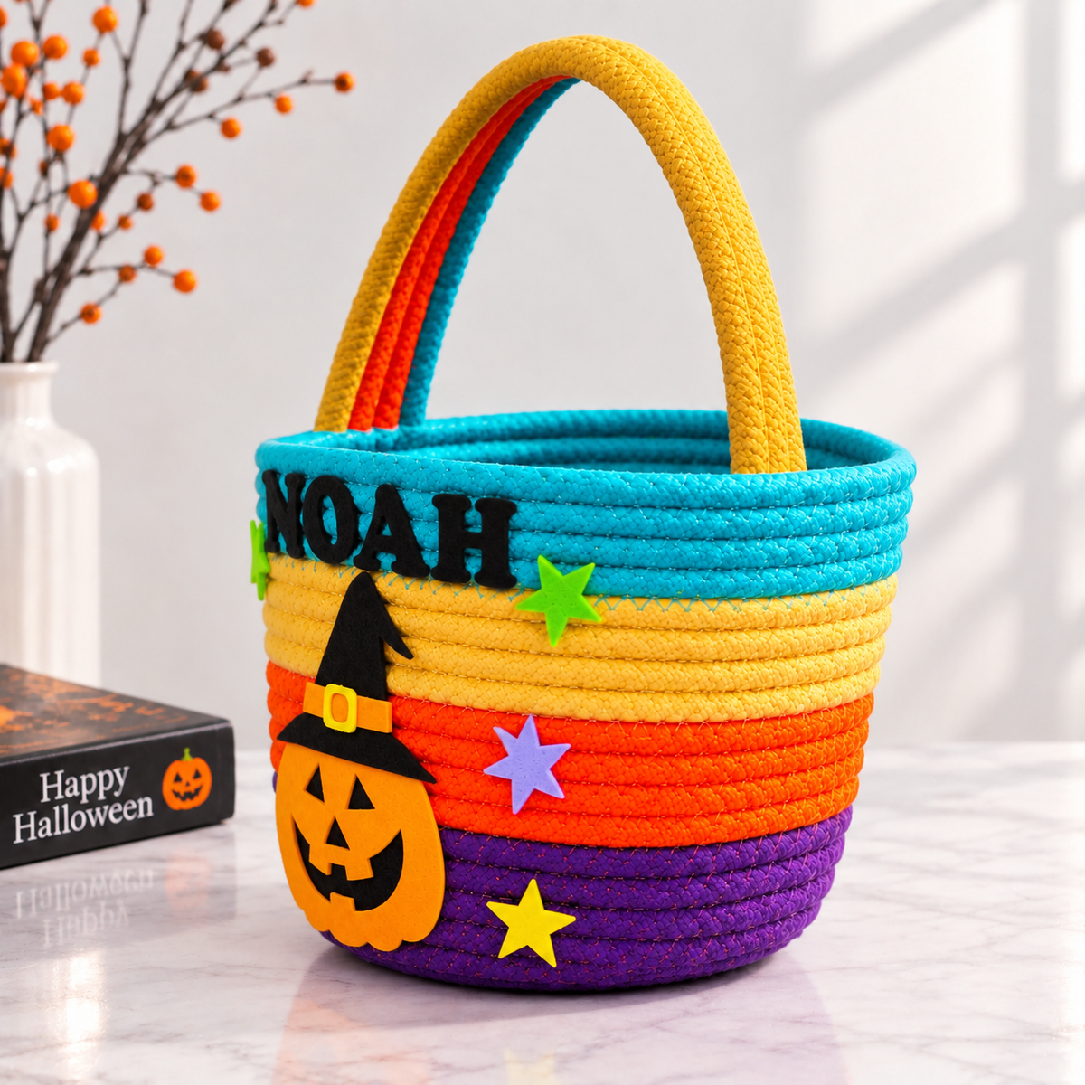 Pumpkin Magic Treat Basket