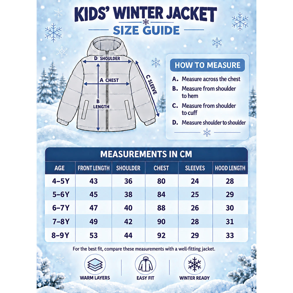 Little Surprise Box Ivory Cat Glitter Quilted Hooded Winter Jacket with Mittens for Kids