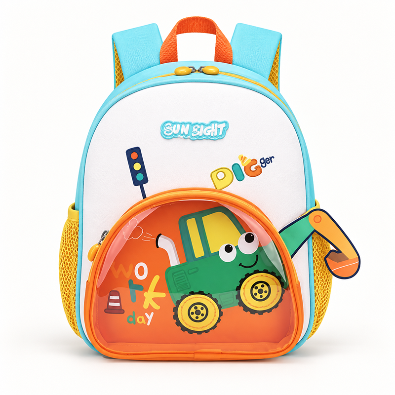 Toddlers Backpack - Tractor