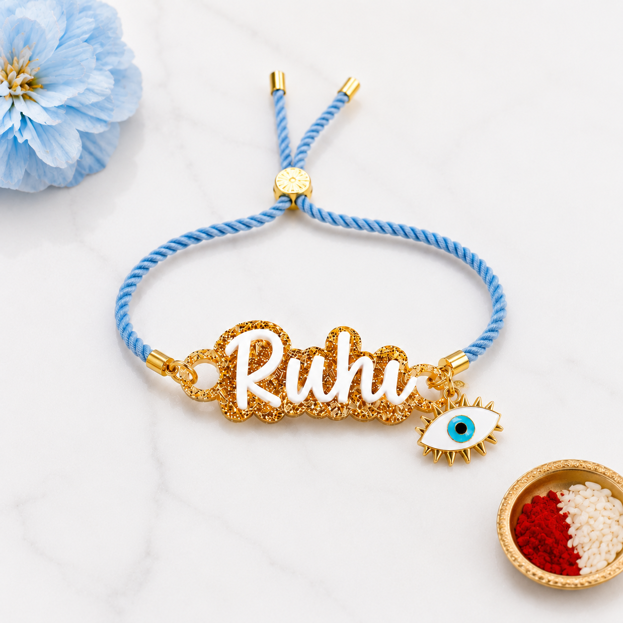 Evil Eye Name Rakhi (3)