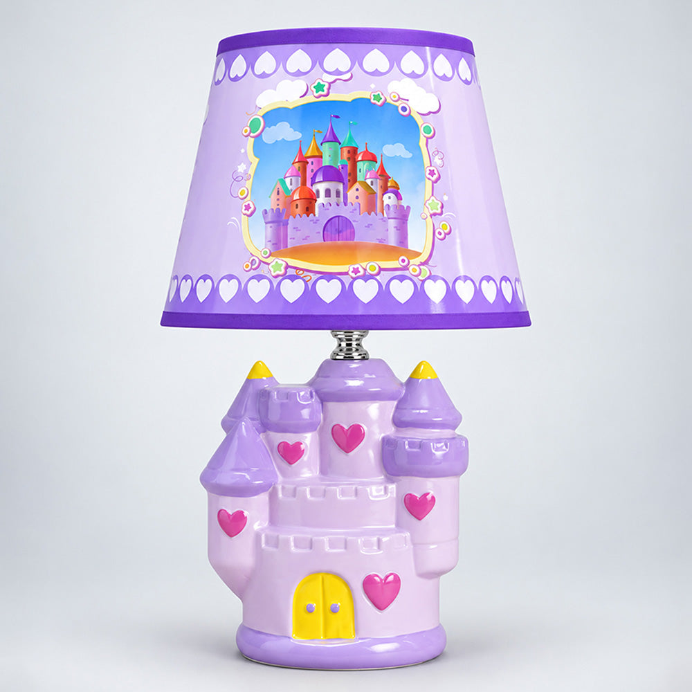 Little Surprise Box Princess Castle Bedside Table Lamp for Kids
