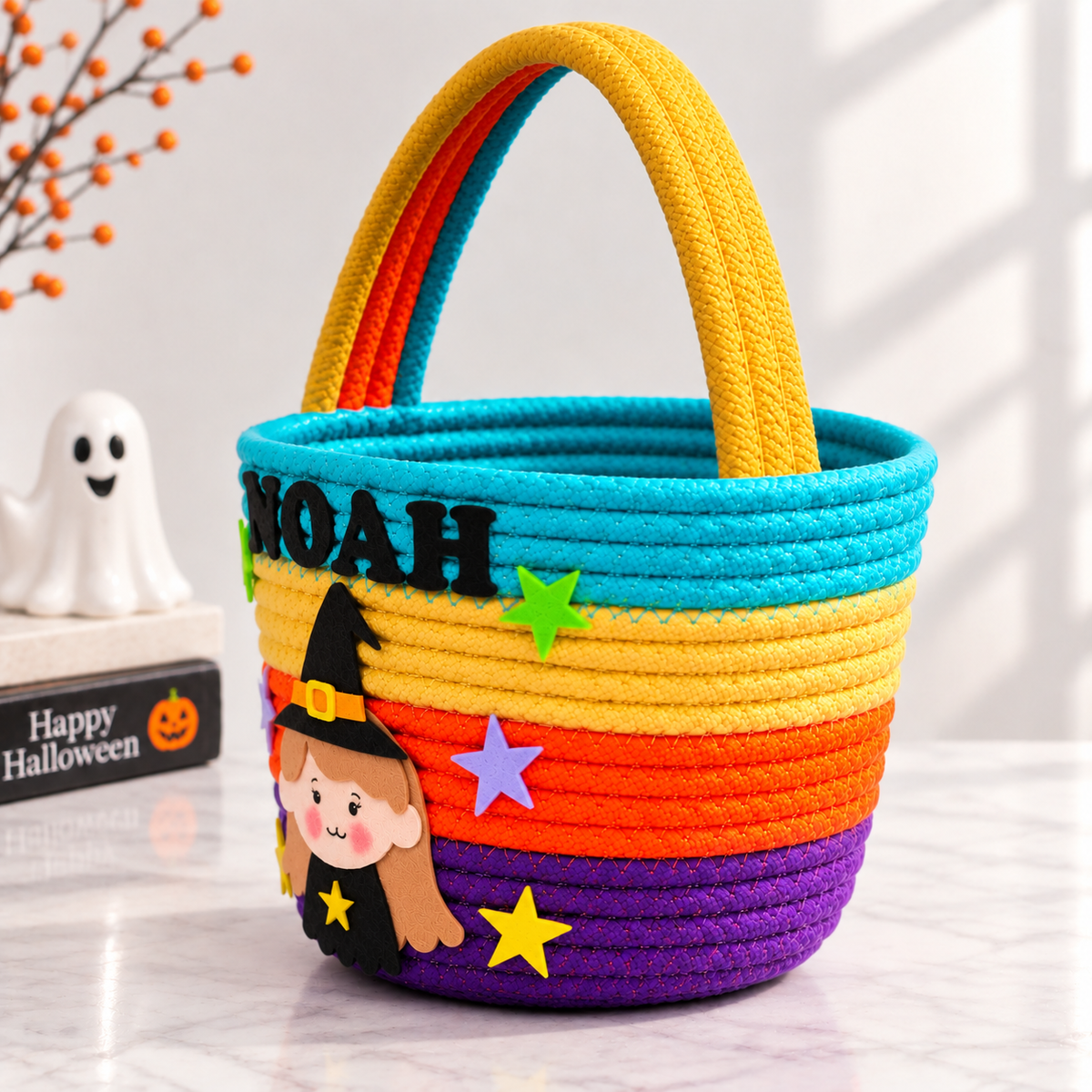 My Little Witch Trick-or-Treat Basket