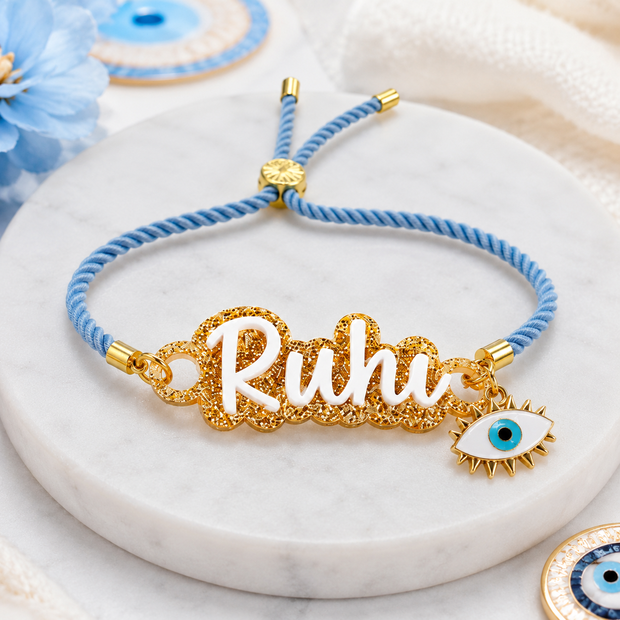 Evil Eye Name Rakhi (1)