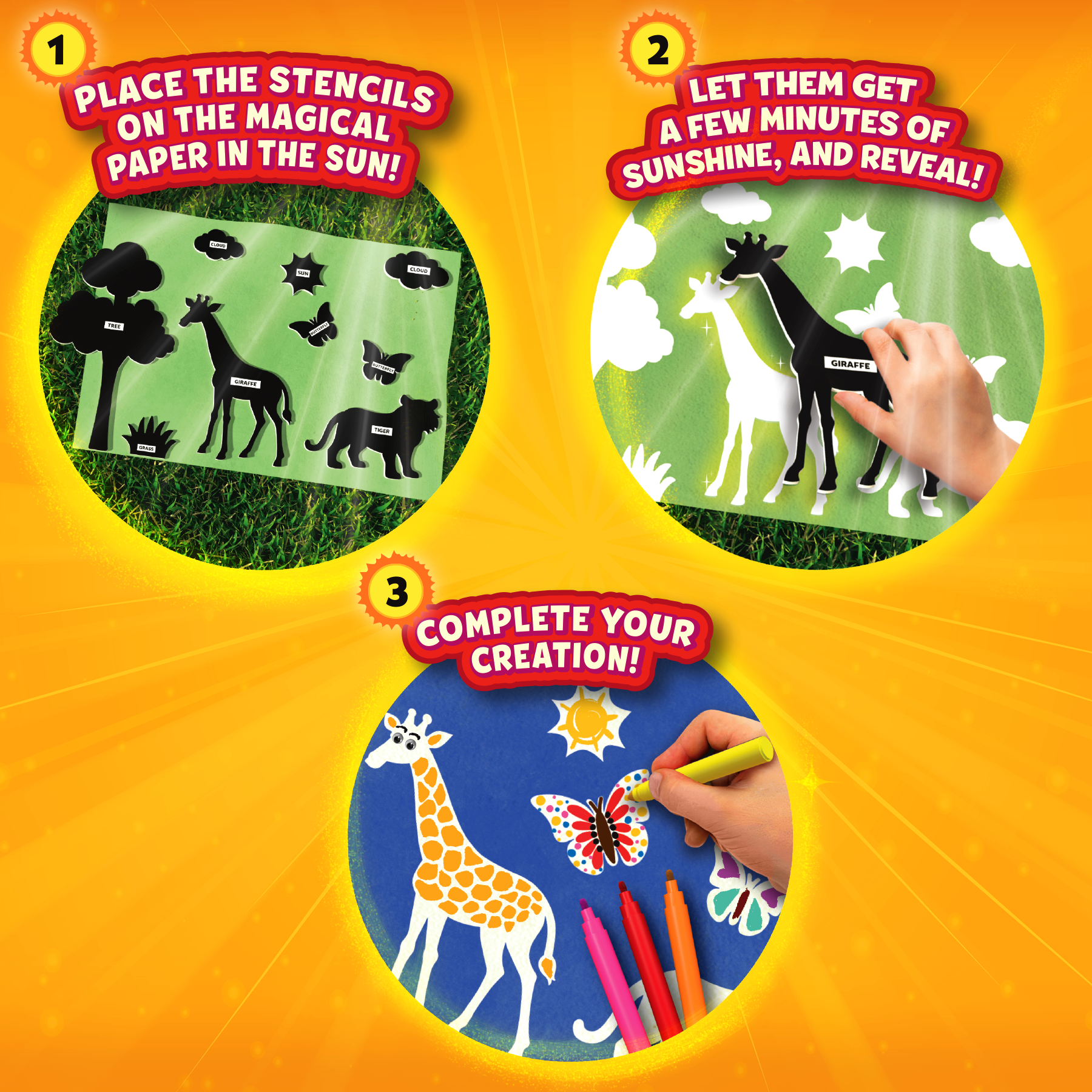 Skillmatics Magical Sun Art Kit
