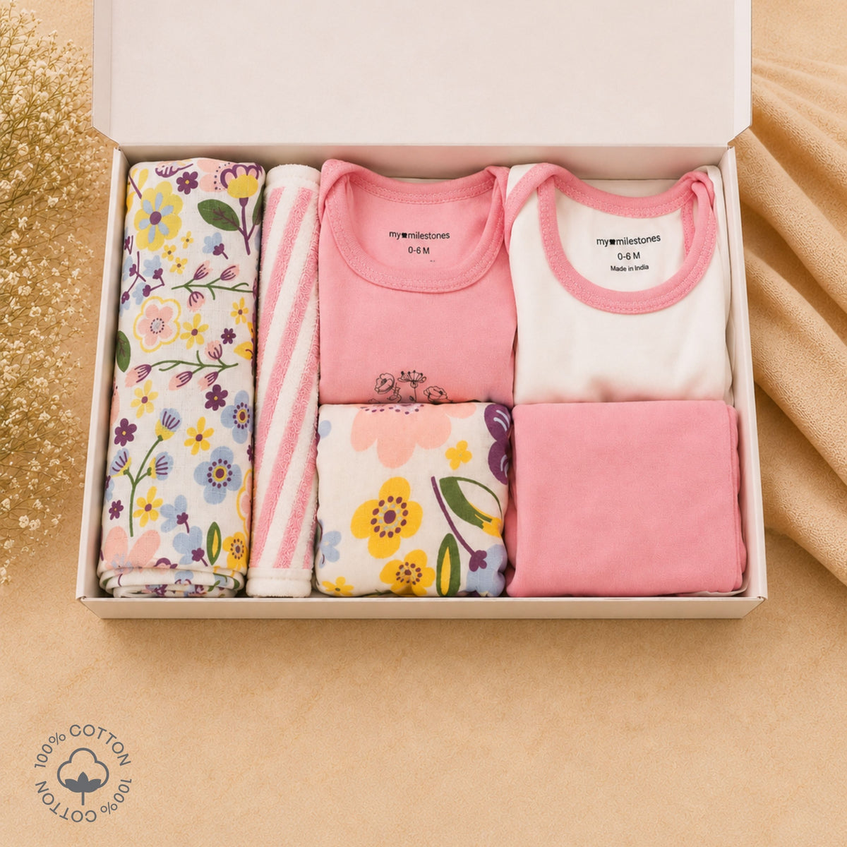 My Milestones Memory Trove Nursery Essentials Gift Set - 7 Piece - Bloomingdales