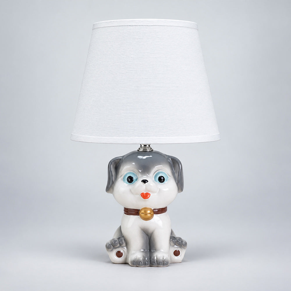 Little Surprise Box Puppy Dog Bedside Table Lamp for Kids