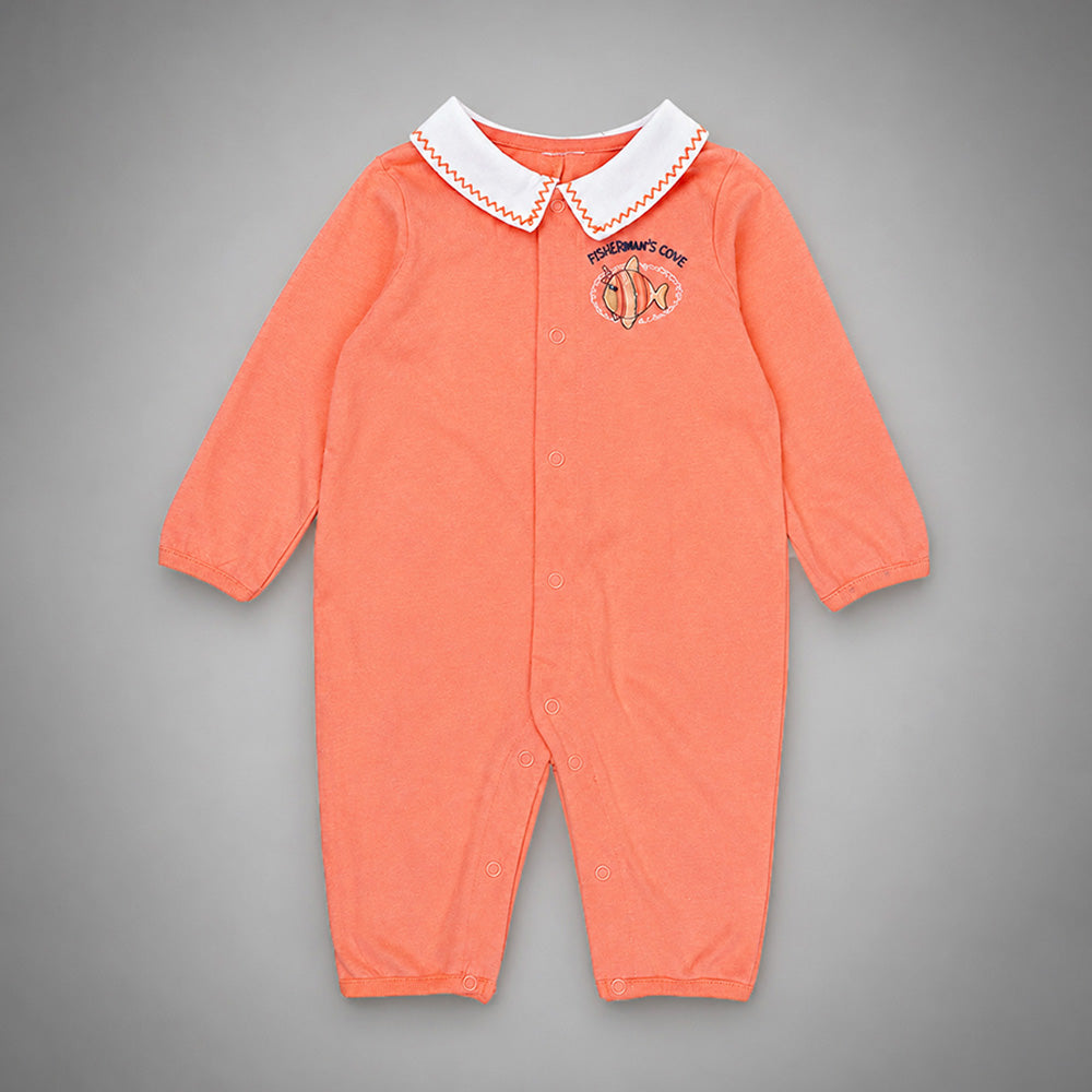 Little Surprise Box 9 Pcs Newborn Baby All Season Wear Net Gift Hamper Set - 0-6M - Peach Fishy - image 2