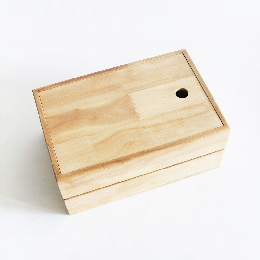 Personalized Wooden Storage Box - Multiple Designs - My Little Library - image 3