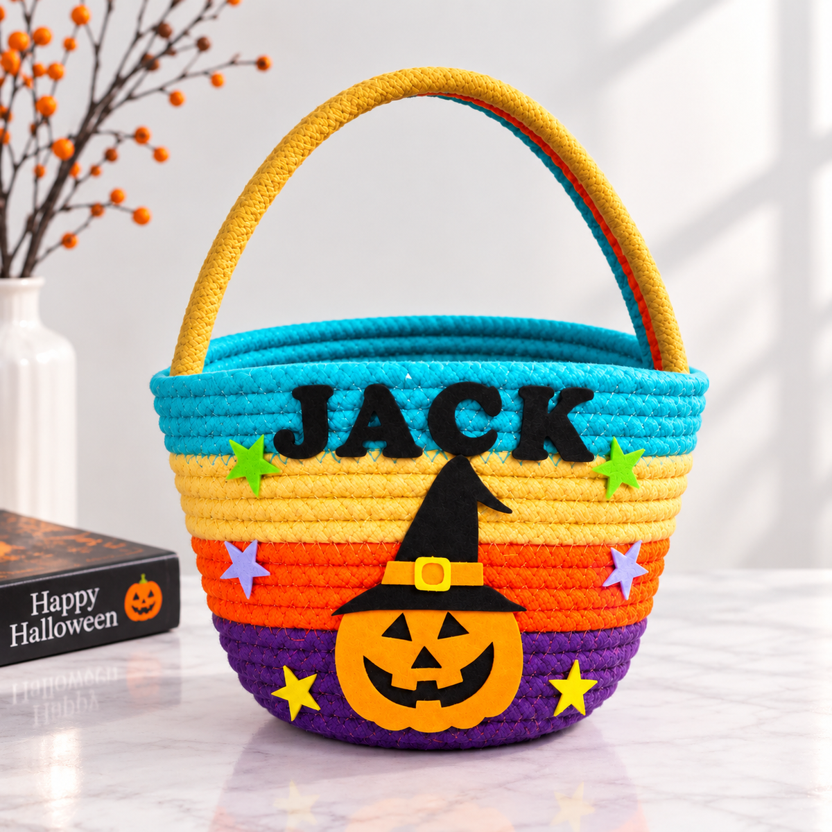 Pumpkin Magic Treat Basket
