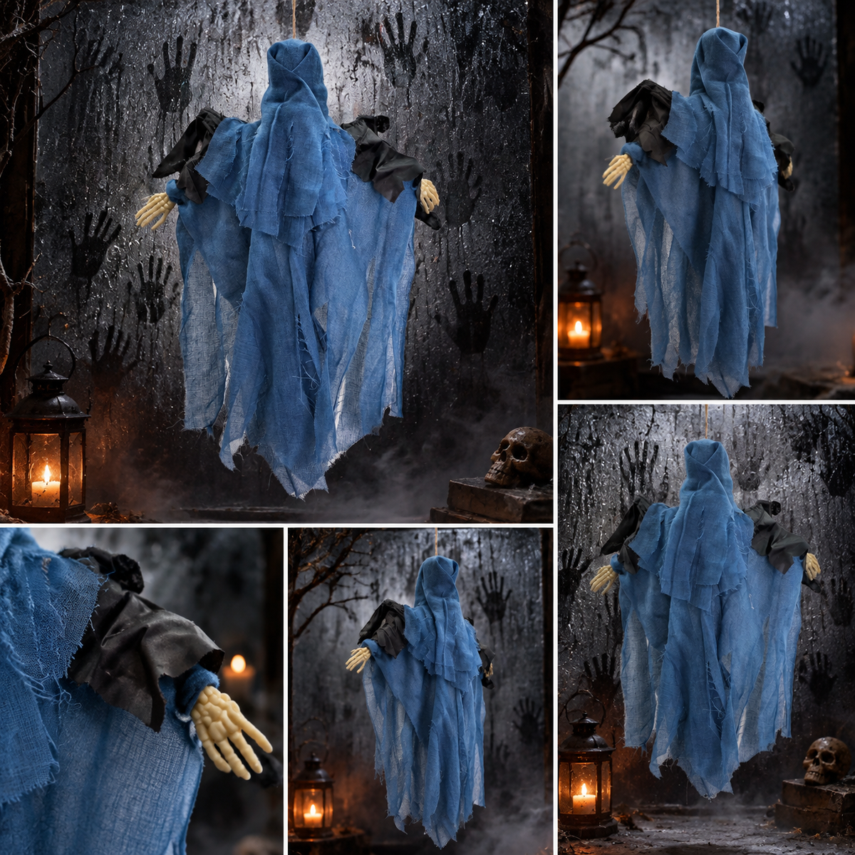 Animated Midnight Raven - Blue Winged