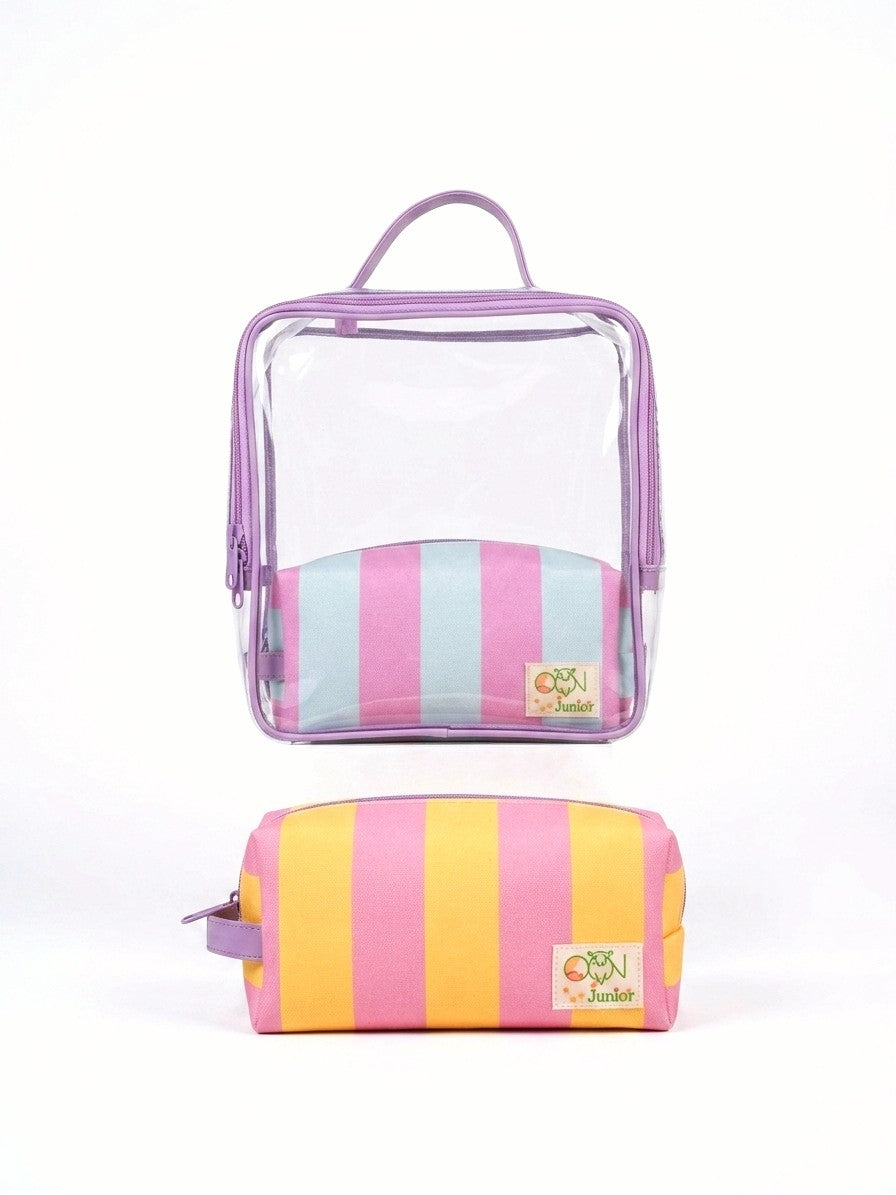 Timeless Stripes Personalized Multi-Purpose Kids Pouch - 1785823137537.png