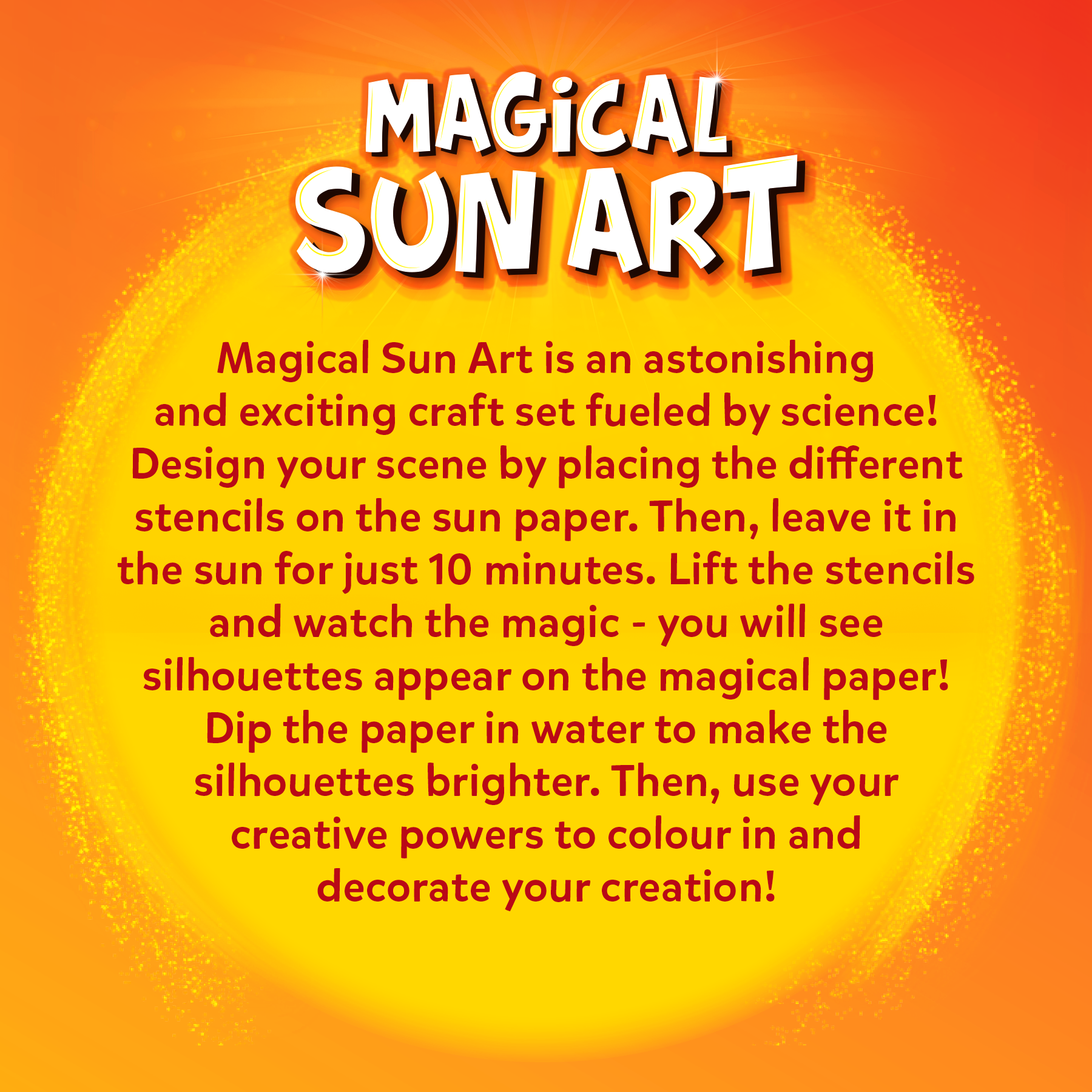 Skillmatics Magical Sun Art Kit